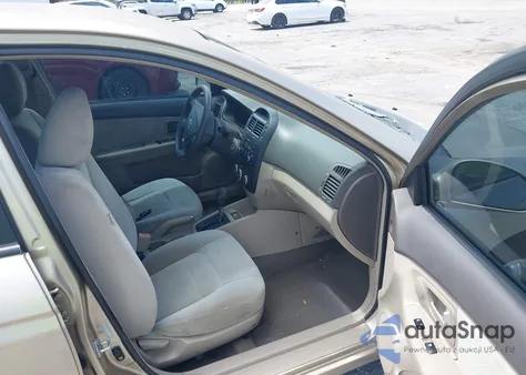 2007 Kia Spectra Ex из США, поврежденный, VIN KNAFE121X75456489